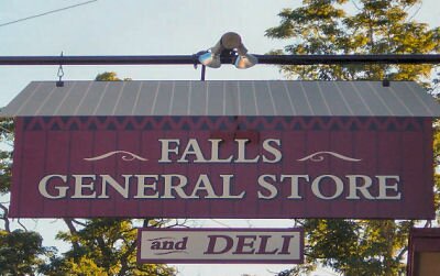 Falls Store Sign