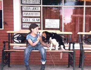 Jill Floyd and Sparkyo, Summer 1984