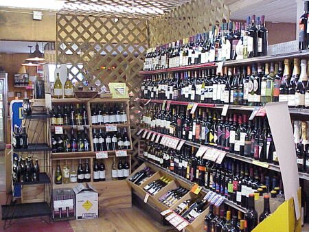 Newfane Market Wine Section