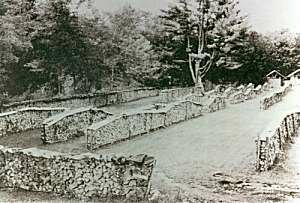 The store's old woodpile