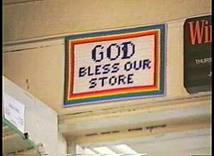 Vermont's Independent Country Stores Video Sign in Hastings Store