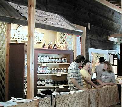 Ben and Sarah Kasman at Vermont History Expo 2002