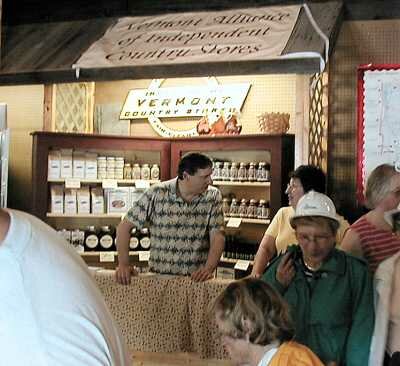 Ben and Sarah Kasman at Vermont History Expo 2002