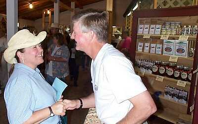 Charlie Wilson at Vermont History Expo 2002